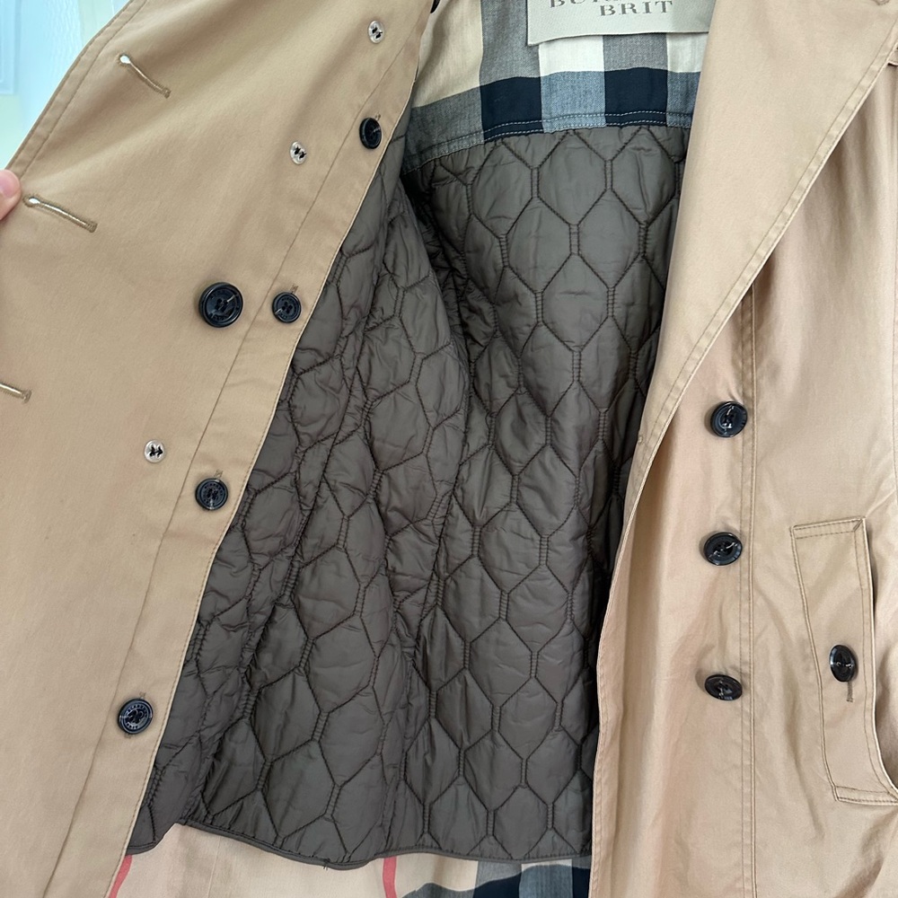 Burberry Reymoore trench coat size 4 - Picture 7 of 8